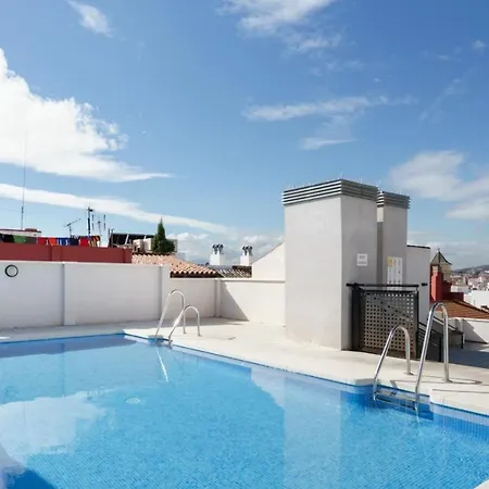 Family Apartment Patio&Swimming Pool In Center Malaga Exterior photo