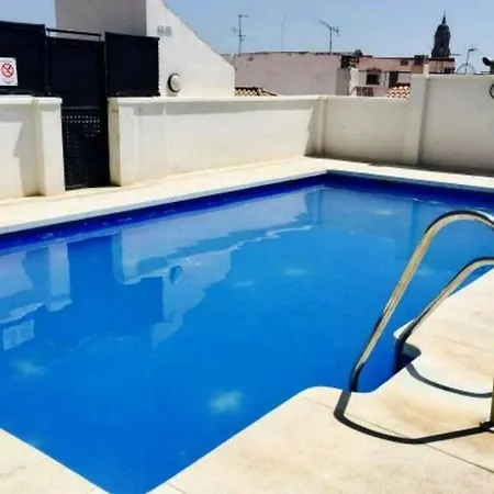 Family Apartment Patio&Swimming Pool In Center Malaga Exterior photo